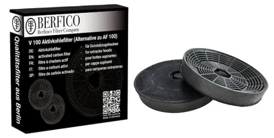 Aktivkohlefilter-Set für Silverline AF100, 2 Stück