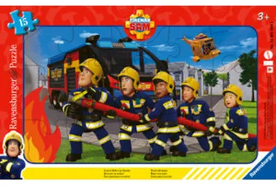 Image de RAVENSBURGER SPIELEVERLAG GMB FS : Nos sauveteurs en action 15 p. Puzzle à cadre 0 0 STK