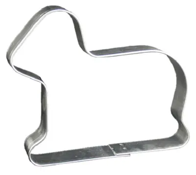 Produktbild von LARES Ausstechform - Lamm - ca. 16cm, Höhe 2,3cm - aus Weißblech - für Kekse, Gebäcke und mehr
