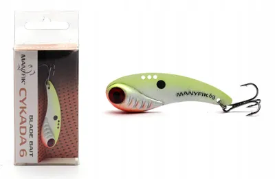 Produktbild von Manyfik CM08 Kunstköder - 6g Cykada Fluo Pearl
