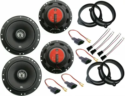 Produktbild von JBL Lautsprecher Set für Audi A4 B6 8E Bj 00- 04 Tür vorne hinten 700 Watt
