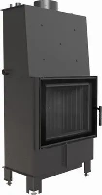 Produktbild von Kratki Wasserführender Kamineinsatz LUCY BLACK 12 kW Ø 200 Doppelverglasung