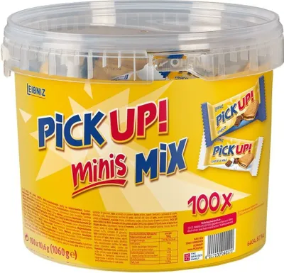 Produktbild von PICK UP! minis MIX Kekse 1.060,0 g, 100 St.