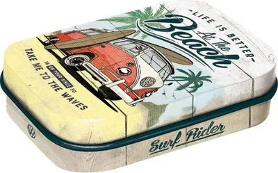 Produktbild von Nostalgic-Art - Pillendose - Volkswagen - VW Bulli Beach
