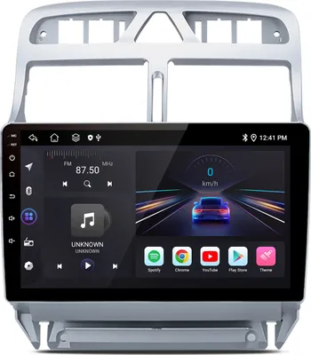 Obrázok produktu pre 9 "Android13 1+32G carplay android auto autorádio BT GPS Navi DAB+ WIFI SWC Pre Peugeot307 2002-2013 4Kern