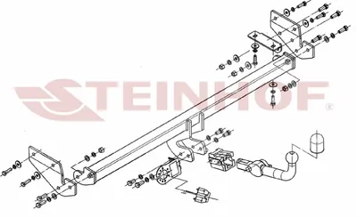 Produktbild von Z546875 Anhängerkupplung passend für KIA Soul 2009-2014 abnehmbar