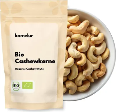 Produktbild von Kamelur Bio Cashewkerne 1kg