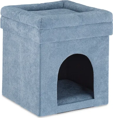 Produktbild von relaxdays Katzenhöhle grau 38,0 x 38,0 x 42,0 cm