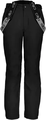 Produktbild von CMP Stretch-Skihose mit Hosenträgern Herren Kurzgrößen schwarz 26