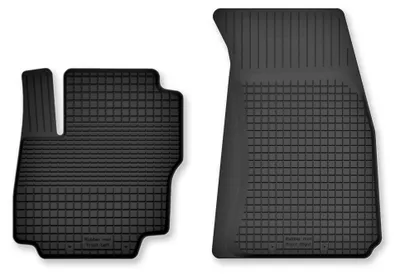 Produktbild von Gummi-Fußmatten Vorne für Ford Mondeo MK5 2015- (Limousine/Kombi) – 2-tlg, Schwarz, Semi-Universal, angepasst – Wielganizator Semi-Universal