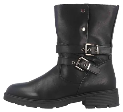 Produktbild von Fitters Footwear Stiefeletten in Übergrößen Schwarz 2237215 Nicola Black große Damenschuhe