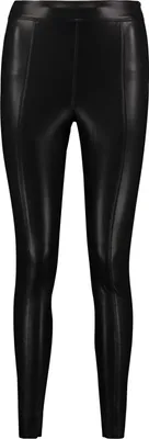 Produktbild von Kunstleder-Leggings mit elastischem Bund
