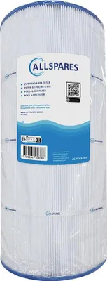 Produktbild von AllSpares Wasserfilter für Whirlpool/Pool Filterkartusche geeignet für Waterair CW100 / FCW100 / 008553 (Ø250x530mm)