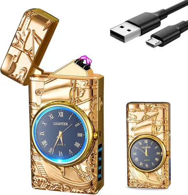 Immagine prodotto di Accendini elettrici, accendini USB, accendini elettrici ricaricabili, accendini a plasma con doppia fiamma