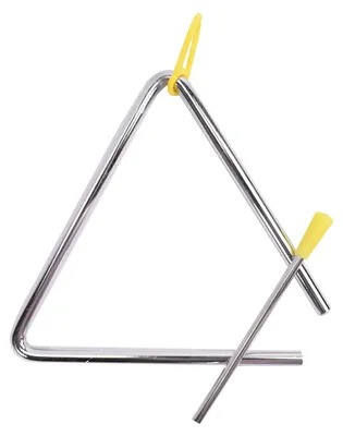 Produktbild von Musikalisches Triangel – Triangel – Metall – Mit Schlägel – 15 cm