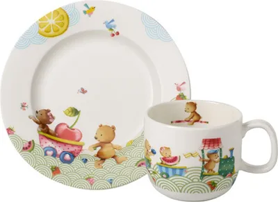 Produktbild von Villeroy & Boch HUNGRY AS A BEAR Kinder Frühstücks-Set 2-tlg