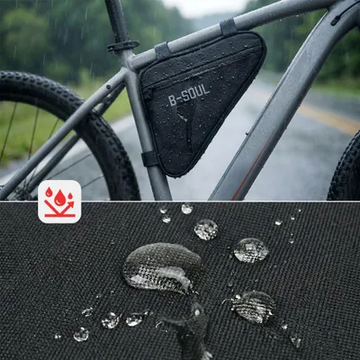 Obrázek produktu pro Cyklistická Brašna Pod Rám Cyklistická Taška Trojúhelníková Brašna Odolná Proti Vodě