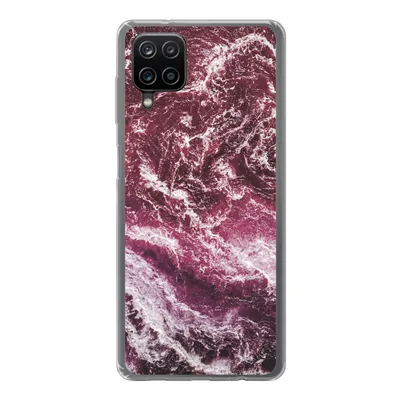 Produktbild von MuchoWow® Handyhülle Schutzhülle Hülle für Samsung Galaxy A12 Marmor - Naturstein - Mineralien Silikon Softcase Handy Hülle - Bild