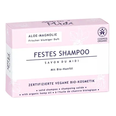 Obrázek produktu pro Tuhý šampon - Aloe-magnolie 85g