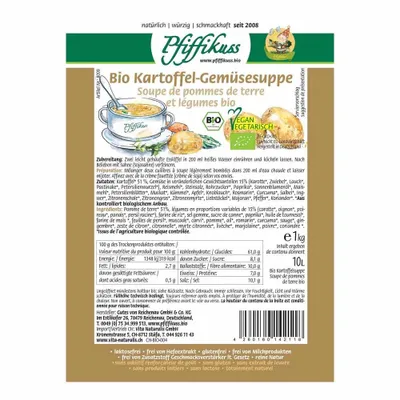 Image de Soupe de légumes et de pommes de terre1kg