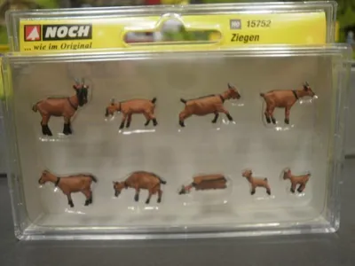 Produktbild von NOCH Ziegen, HO (1:87), Braun