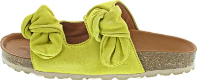 Produktbild von Verbenas Rain Velour Pantolette Gelb in Gr. 40