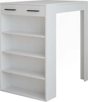 Immagine prodotto di tavolo bar alto Vicco Repose Bianco 67 x 100 cm, Model 55343