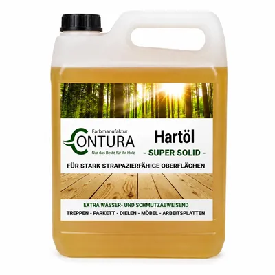 Produktbild von 5Liter - Contura Premium Arbeitsplattenöl Hartöl Holzöl Holzschutz Möbelöl Pflegeöl