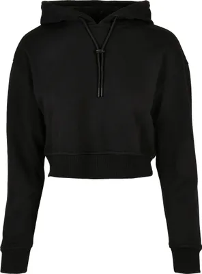 Produktbild von Urban Classics Damen Hoodie Ladies Short Terry Hoody Black-S
