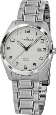 Image de ATRIUM Montre Homme Acier inoxydable Quartz analogique Verre saphir A42-30