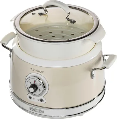 Immagine prodotto di Ariete 00C290403AR0 Ariete Vintage Dampfgarer, beige