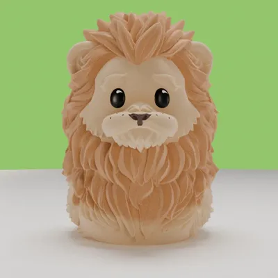 Produktbild von Numskull Wicked Cowardly Lion Figur 10 Cm One Size