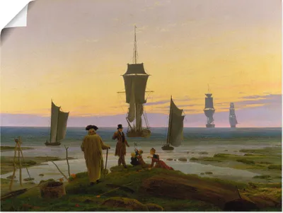 Produktbild von ARTland Poster Die Lebensstufen. Um 1834 Größe: 60x45 cm