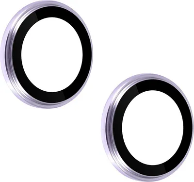 Image de UNIQAccessory Protection de l'objectif de l'iPhone 14 - Verre trempé - Violet