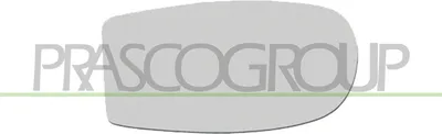 Produktbild von PRASCO Spiegelglas Außenspiegel Beidseitig für FIAT PUNTO (188) Konvex FT1337505