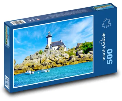 Obrázok produktu pre Puzzle 500 Maják v Bretónsku - martinpuzzle