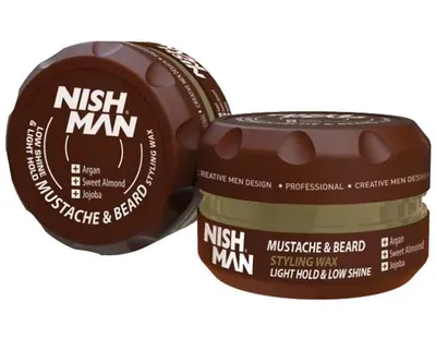 Obrázok produktu pre Balzam na bradu a fúzy Nishman Beard balm 100ml