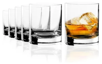Produktbild von Stölzle Lausitz Set 6 Stück NEW YORK BAR Rocks klar 350 00 46 | EAN 4012632116369