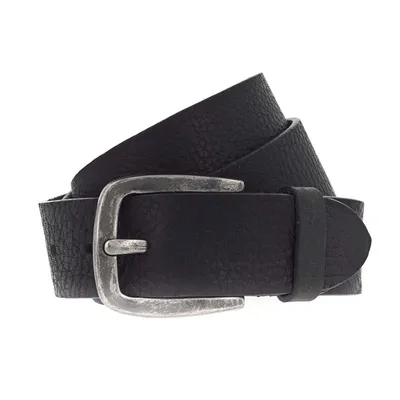 Produktbild von Vanzetti Leder Gürtel Denim Love 40mm Full Leather Belt W95 Black schwarz