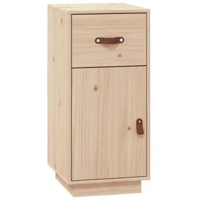 Zdjęcie produktu dla vidaXL Kredens 34x40x75 cm lite drewno sosnowe