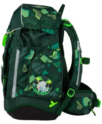 Produktbild von Ergobag Maxi Schulrucksack Set (6-tlg.) - DinosauriBär, Farbe:dinosauribär