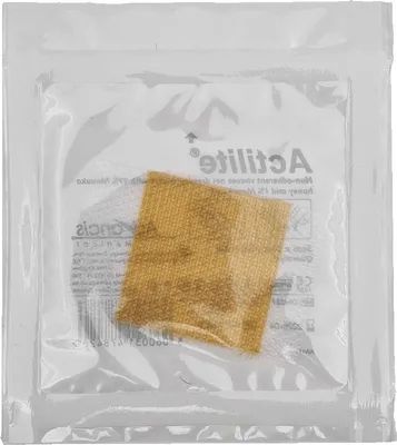 Image de Compresse Actilite 5x5 cm Miel 10 pces