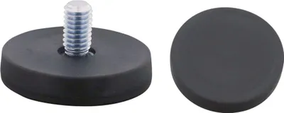 Produktbild von FORMAT Flachgreifer-Magnet mit Stift 88mm M8/Gummi, Durchmesser (Ø):43 mm