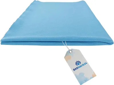 Produktbild von BADfabrik24 Mikrofaser Gläsertuch blau