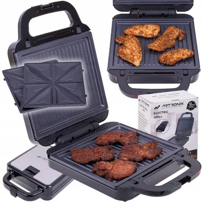 Produktbild von 3-in-1 Toaster 1400-W-Toaster, Waffeleisen Und Grill-Für Wechselplatten