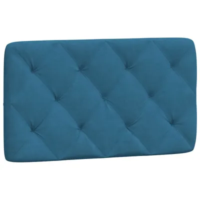 Immagine prodotto di Cuscino per testiera blu 90 cm in velluto
