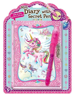 Produktbild von Tagebuch mit Geheimstift - Pegasus