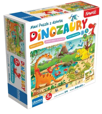 Produktbild von Maxi-Puzzlespiel Dinosaurier 4410