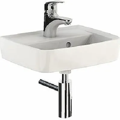 Zdjęcie produktu dla Kolo Rekord - Umywalka, 400x310 mm, 1 otwór na baterię, biały K91942000