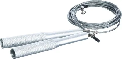 Produktbild von PolkaHome® Springseil aus Stahl 3m verstellbar mit 360° Kugellager Speed Rope für Fitness und Seilspringen